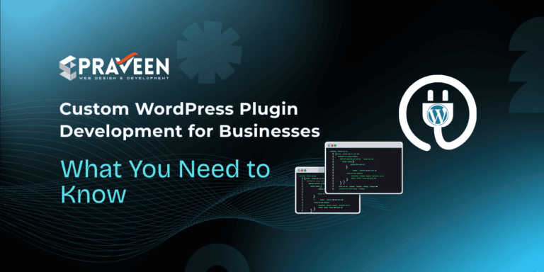 Custom WordPress plugin development for businesses by ArtsByPraveen